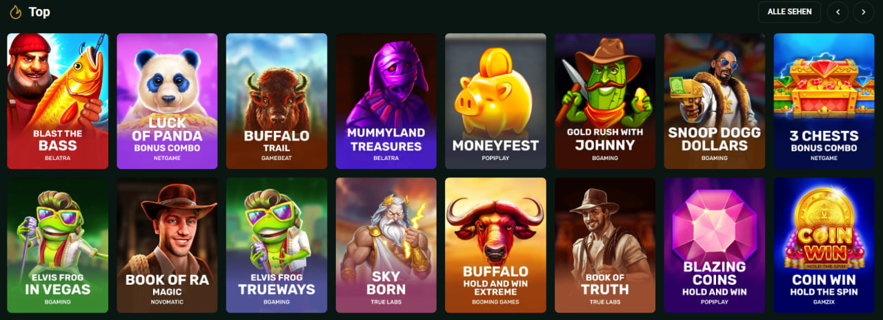 Was Goldex Casino deutschen Spielern bietet auf einen Blick